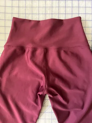 Peloton Flex Leggings in Burgundy Together We‎ Go Far Size S thumbnail 6