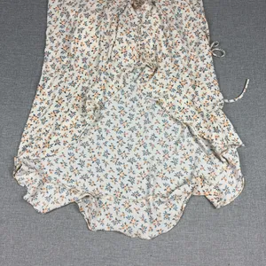 Altar'd State Dress Womens Large Multicolor Floral Wrap Ruffle Maxi Sundress thumbnail 6
