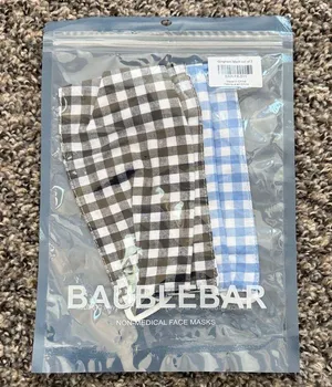 BaubleBar Checkered Face Masks thumbnail 1