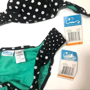 California Waves Polka-Dot Bikini swimsuit Small thumbnail 3