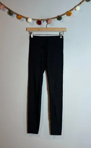 Alo black tie waist leggings thumbnail 1