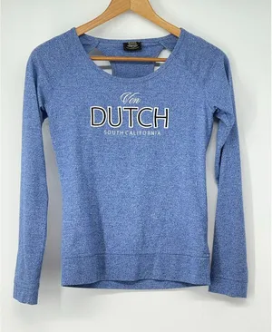 Von Dutch Southern‎ California Blue Razorback Long Sleeve Women’s Size M thumbnail 1