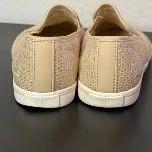 Ralph Lauren Womens Slip on Sneakers Size 7.5 RL Logo Preppy Nautical Minimalist thumbnail 4