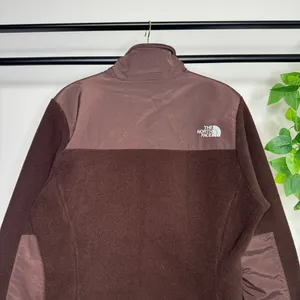 The North Face Chocolate Brown Denali Polartec Fleece Jacket size M Medium AC6W thumbnail 6