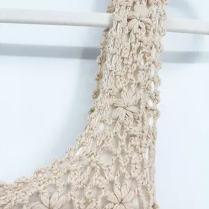 Anthropologie Womens Brittney Crochet Top Eyelet Boho Cottagecore Tiered Dress S thumbnail 6
