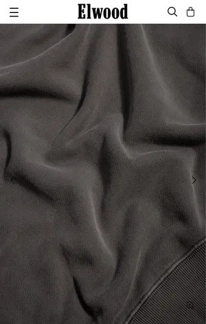 Elwood core sweatshirt vintage gray thumbnail 4