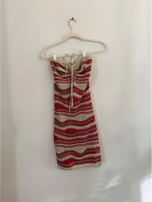 Farm Rio Mixed Waves Knit Mini Dress thumbnail 5