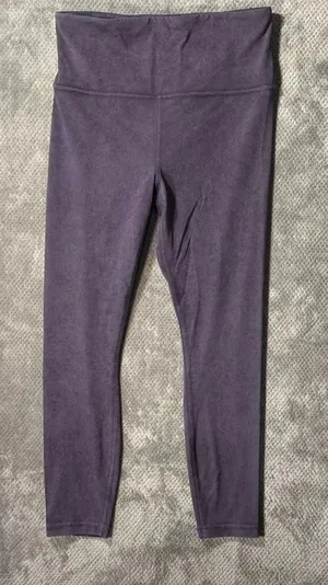 Athleta Women’s Small Purple High Rise 7/8 Leggings Hidden Waist Pocket #1600 thumbnail 1