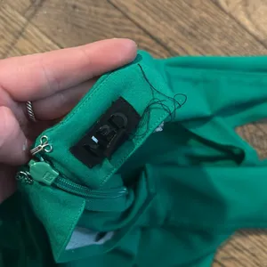 NBD emerald green wrap neck bodysuit thumbnail 4