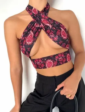 Tigermist Paisley Top thumbnail 1