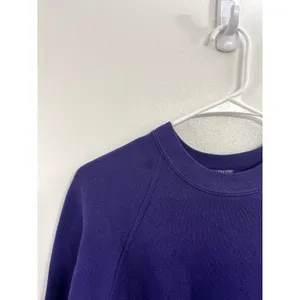 Vintage 90s Purple Jerzees Blank Crewneck Sweatshirt Size XL‎ Made in the USA thumbnail 3