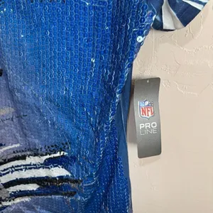 New Indianapolis Colt’s NFL women’s Sequin Top thumbnail 2