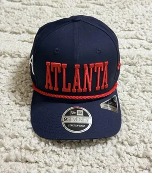 New Era Atlanta Braves MLB 9Seventy Stretch Snapback Hat thumbnail 2