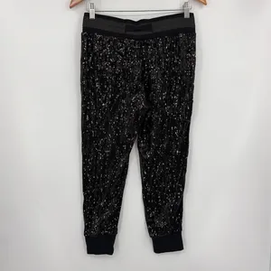 Guess Sequin Joggers Sz Small Y2K Club Mob Wife Disco Indie Holiday McBling thumbnail 4