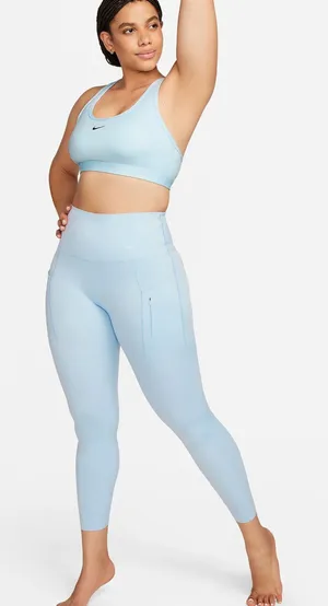 Nike Go Women's Firm-Support High-Waisted 7/8 Leggings with Pockets Small NWT thumbnail 1