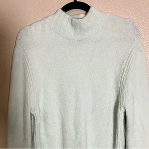 J. Crew Merino Alpaca Mock Neck Pastel Pullover Sweater size Large‎ thumbnail 3
