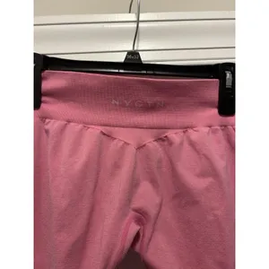 NVGTN Pink Contour Seamless Breathable Leggings Pink Size Medium thumbnail 4
