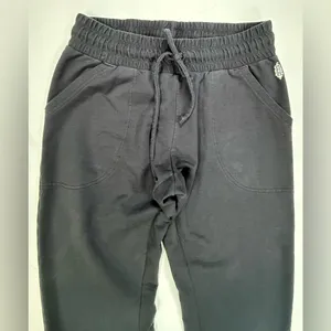 Free People Movement Black Slim Track Joggers thumbnail 3