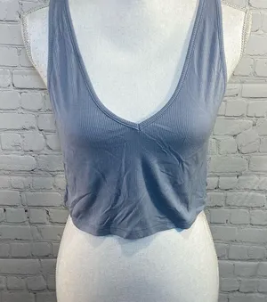 BLUSH MARK "Oh My Blue" Cropped Tank Top thumbnail 1