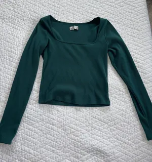 Hollister Long Sleeve Ribbed Top thumbnail 1