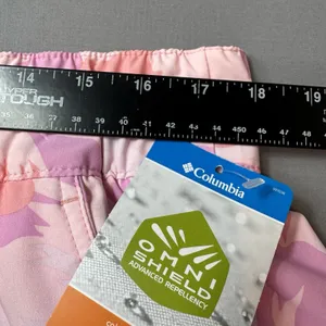 NWT Columbia Skort Women's XL Pink Bogota Bay Tropical Print Omni Shield thumbnail 10