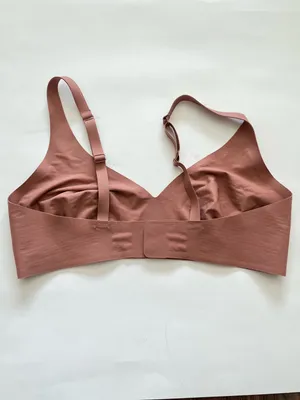 Bombas No Show Plunge Bralette Coco Plum Size Women’s Large thumbnail 3