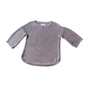 Ann Taylor Loft Women's Dark Tan Knitted Sweater thumbnail 3