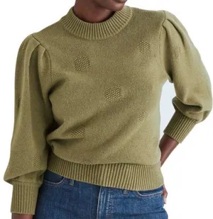 Madewell Green Sweater thumbnail 1