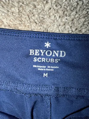 Beyond Scrubs Navy Blue Scrub Jogger Scrubs thumbnail 3