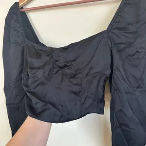 Aritzia Sunday Best Silky Cupro Crop Sweetheart Top thumbnail 5