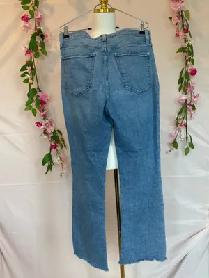 Madewell Light Blue Flare Jeans thumbnail 2