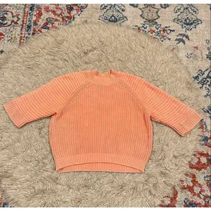 Anthropologie Maeve Mackenzie Coral Sweater Medium thumbnail 2