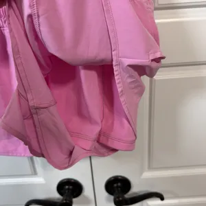 OFFLINE by Aerie Real Me Romper Womens L Pink Racerback Activewear Dress Short thumbnail 7