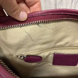 Womens Vintage Coach Legacy Tassel Bag thumbnail 8