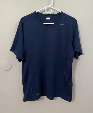 Nike Men’s Short Sleeve Dri-FIT Tee — Dark Blue thumbnail 1