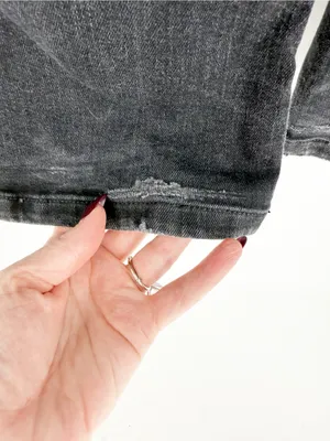 Free People Jayden‎ High Waist Flare Jeans Women's 27 Onyx Boho thumbnail 5