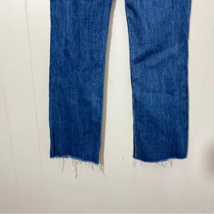 MOTHER The Tripper Ankle Fray Jeans in Nature Touch Base Blue Size 25 thumbnail 8
