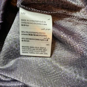 NWT - Love Fire - Women’s Purple Light Weight Rain Jacket - Size Large thumbnail 6