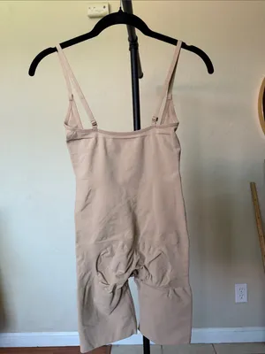 SKIMS Seamless Sculpt Open Bust Shortie Bodysuit NWOT size M sienna thumbnail 7