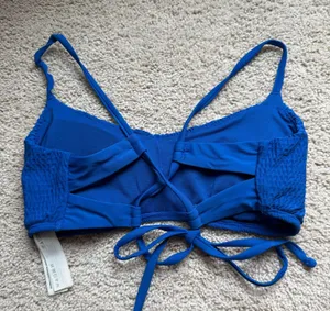Hollister Royal Blue Swimsuit Top thumbnail 3