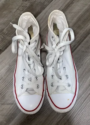 White Converse All Star high top sneakers thumbnail 1