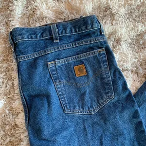 Carhartt Modern Medium Wash Blue Denim Jeans Work Wear thumbnail 2