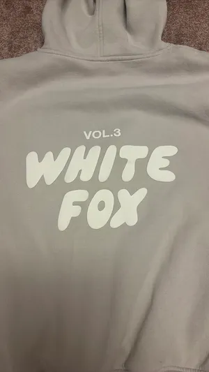 White Fox Sweat Set Boutique Matching thumbnail 4
