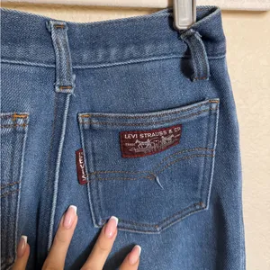 Vintage 60s Levis Big E Flare Jeans Size‎ 2 thumbnail 5