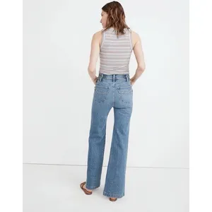 Madewell Women's 11" High Rise Flare Jeans 28 Erickson Wash 70s Retro Minimalist thumbnail 2