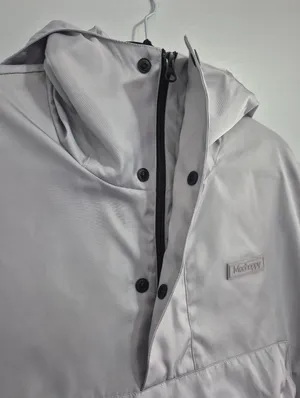 Madhappy unisex Oversized Nylon Anorak rain jacket grey Jacket Xsmall xs NWT thumbnail 5