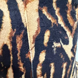 A New Day Womens Tiger Print Ankle Boots Brown Black Low Block Heel Size 11 NEW thumbnail 2