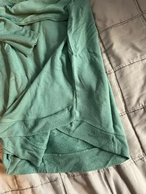 Athleta turquoise green long sleeve thumbnail 3