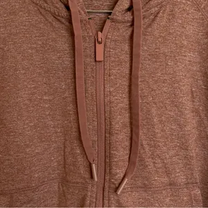 Yogalicious Lux Athletic Jacket Women’s size XL zip up hood pockets thumb holes thumbnail 7