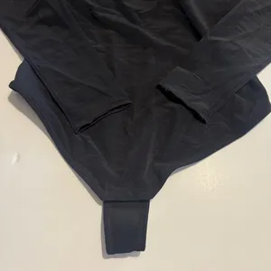 Popilush Sheer Mesh Shapewear Long Sleeve Thong Bodysuit thumbnail 4